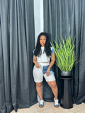 Patchwork Shortset