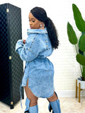 Very Cutesy Denim Dress