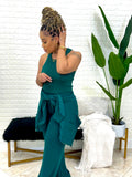 3pc Dark Green Pant Set