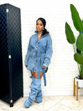 Very Cutesy Denim Dress